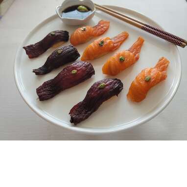 cat sushi treats